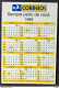 Calendar Correios 1999 Teaching Use Of Zip Code - Other & Unclassified