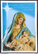 Brazil Aerogram Cod 013E Christmas Religion Mary And Jesus 1999 - Entiers Postaux