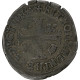 France, Henri IV, Douzain Aux 2 H Couronnés, 1593, Clermont-Ferrand, Billon - 1589-1610 Henri IV Le Vert-Galant