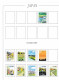 Japan 2014 Used Lots Collection 4 Pages - Gebraucht