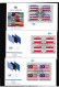 1980s Flag Series United Nations Cover 6 Pieces - Enveloppes