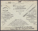 Env. "Office Des Chèques Postaux" Flam. BRUXELLES-CHEQUES /24.IV 1928 Pour BORGHEROUT (au Dos: Pubs General Oil Import C - Autres & Non Classés