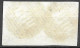 OBP6 In Paar, Met 4 Randen En Met Ambulantstempel M.III (zie Scans) - 1851-1857 Medaglioni (6/8)