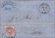 Preussen: Brief Von Zeitz, 1864 Nach Leipzig 1864, Inkl. Text - Andere & Zonder Classificatie