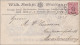 Württemberg: Brief Stuttgart Nach Braunschweig 1894, Schokolade Bonbon  - Covers & Documents