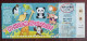 Penguin,tortoise,giant Panda,monkey,elephant,Sea Lion,giraffe,China 2010 Zhengzhou Animals Zoo Ticket Pre-stamped Card - Giraffen