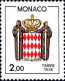 Monaco Taxe N** Yv:83/86 Armoiries De La Principauté (Thème) - Francobolli