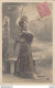 E18- ARTISTE  FEMME - FRAU - LADY - ALICE BONHEUR , PAR STEBBING , PARIS  - (OBLITERATION DE 1904 - 2 SCANS) - Artisti