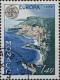 Monaco Poste Obl Yv:1139a/1140a Europa Cept Monuments Prov.bloc (Beau Cachet Rond) - Gebruikt