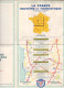 Carte Géographique Par La B.N.C.I. édition Blondel La Rougerie, Nantes, Bourges, Meaux/Romilly, Cognac, Vichy, N° 2 - Roadmaps