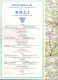 Carte Géographique Par La B.N.C.I. édition Blondel La Rougerie, Vichy/Le Montet, Genève, Narbonne, Ventimiglia, N° 4 - Cartes Routières