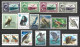 Collection Of 43-Birds Of Prey Stamps, Mint, Mint Hinged, Includes Owl And Vulture, Condition As Per Scan - Aigles & Rapaces Diurnes