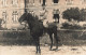 CARTE PHOTO - Militaire Sur Un Cheval - Carte Postale Ancienne - Photographs