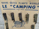 Carton Publicitaire Ouvre-Boites Décapsuleurs Le Camping Vintage - Sonstige & Ohne Zuordnung