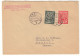Norvège - Lettre FDC De 1945 - Oblit Foldroyhamn - Exp Vers Aarhus - Valeur 25 Euros - - Cartas & Documentos
