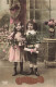 FETES - VOEUX - Nouvel An - Bonne Année - Enfants - Deux Petites Filles Souriantes - Colorisé - Carte Postale Ancienne - Nouvel An