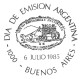 Delcampe - Argentine San Martin Monument National Au Drapeau Gaucho Chevaux Tableau PueyrredonLiberator Libertador ** 1983 5 Pesos - Engravings