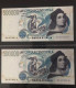 2 X 500000 Lire RAFFAELLO FDS NUMERI CONSECUTIVI !!! UNCIRCULATED - 500000 Liras