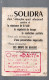 Calendrier 1952  SOLIDRA (draps) (voir La  Description)  (PPP47024) - Small : 1941-60