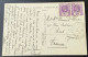 “MARSEILLE A YOKOHAMA 1931” French Ship Mail Cds Scarce On Ceylon Stamps (France Poste Maritime Japan Ppc Cover - Ceylan (...-1947)