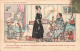 FANTAISIES - Quand Le Poilu Reviendra - Famille - Dessin - Femme Portant Une Robe Noire - Carte Postale Ancienne - Other & Unclassified