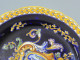 Delcampe - -BELLE ASSIETTE CERAMIQUE GIEN RENAISSANCE ANGELOT PEINT MAIN COLLECTION Déco    E - Gien (FRA)