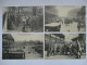 7 Cartes Postales Grève Des Chemins De Fer 1910 A. Taride Paris Grévistes Gares Voies Ferrées Troupes Militaires - Streiks