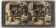 Stereo-Fotografie Keystone View Co., Meadville, Ansicht Kashmir, Shelling Rice And Gossiping With The Neighbors  - Stereo-Photographie