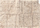 1684 - Lettre Pliée De 2 Pages De LA REOLE, Gironde Vers Poncy ? - Taxe 4 - Règne De Louis XIV - ....-1700: Precursori