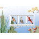 D(B) ++ NETHERLANDS MNH ** 2024 VOGELS BIRDS VÖGEL OISEAUX BONAIRE WITH 3 POSTCARDS - Unused Stamps