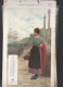 Calendrier 1911 COSTUMES FRANCAIS  Offert Par L'URBAINE VIE  (incomplet ) Dessins De M Leloir ( CAT7132) - Formato Grande : 1901-20