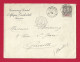 !!! SÉNÉGAL, LETTRE PAR PAQUEBOT DE DAKAR LIGNE BUENOS-AYRES À BORDEAUX DE 1904 - Storia Postale