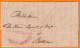 1855 - Entire 2-page Letter From CHERIBON Today CIREBON, Java, Indonesia   To BATAVIA, Today DJAKARTA, Indonesia - Indes Néerlandaises