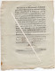 3V4x   Langres Décret De La Convention Nationale 1793 Employés Administration Premiere Classe Réquisition Des Armées - Décrets & Lois