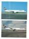 2 POSTCARDS  LUFTHANSA   AIRBUS A340 / A321   AIRCRAFT - 1946-....: Moderne