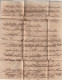 1852 - Folded SHIP LETTER From CALCUTTA (Kolkata), Inde To MAURITIUS,  île Maurice - Arrival Stamp - ...-1852 Préphilatélie