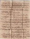 1852 - Folded SHIP LETTER From CALCUTTA (Kolkata), Inde To MAURITIUS,  île Maurice - Arrival Stamp - ...-1852 Prefilatelia