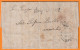 1851 - Folded SHIP LETTER From CALCUTTA (Kolkata), Inde To Port Louis, Mauritius, île Maurice - Per Punjab - ...-1852 Vorphilatelie