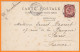 1907 - Carte Postale De HANKEOU, Poste Française En Chine, Vers Paris, France - Via Transibérien - 10 C Mouchon Chine - Storia Postale