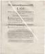 3V4x   Langres Loi 1791 Relative Aux Colonels Et Lieutenants Colonels De Toutes Les Armes Armée Française - Decreti & Leggi