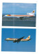 2 POSTCARDS  IBERA  AIR  BOEING 757  / LOCKHEED L-1011 AIRCRAFT - 1946-....: Moderne