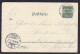 Gruss Aus ... / Wenn Ich Schreibe Kurz Und Bundig... / Year 1899 / Long Line Postcard Circulated, 2 Scans - Saluti Da.../ Gruss Aus...