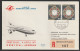 1977, Korean Air Lines, Erstflug, Zürich - Jeddah Saudi Arabia - Erst- U. Sonderflugbriefe