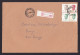 Belgium: Registered Cover, 1984, 4 Stamps, King, Improvised R-label Spiere Espierres (damaged, Discolouring) - Briefe U. Dokumente