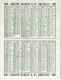 Calendrier Adolphe Delhaize.  Bruxelles 1918. Sommelier. Art Nouveau. - Tamaño Pequeño : 1901-20