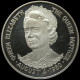 LaZooRo: Tristan Da Cunha 25 Pence 1980 PROOF 80th Birthday Of Queen Mother - Silver - Colonias