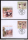 Label Transnistria 2023 Dog Breeds 6 FDC S - Vignettes De Fantaisie