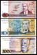 BRESIL - LOT - 50-100-500-1000 Cruzados - 1986-1987 - UNC - Brazil