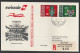 1981, Swissair, Erstflug, Liechtenstein - Malaga - Luchtpostzegels