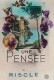 N11-32) RISCLE - GERS ) UNE PENSEE  - CARTE FANTAISIE - FLEURS AVEC PAYSAGE - ( 2 SCANS ) - Riscle